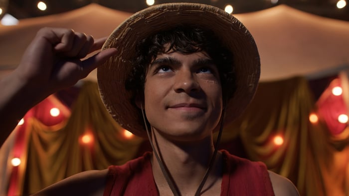 Monkey D. Luffy in One Piece - Netflix 4K