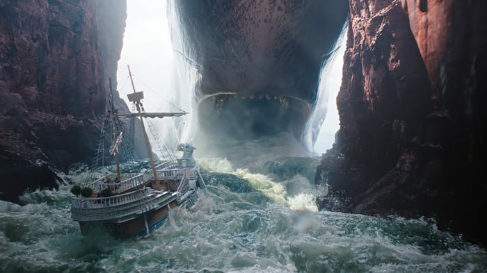 One Piece: Giant Whale Appears in Grand Line
