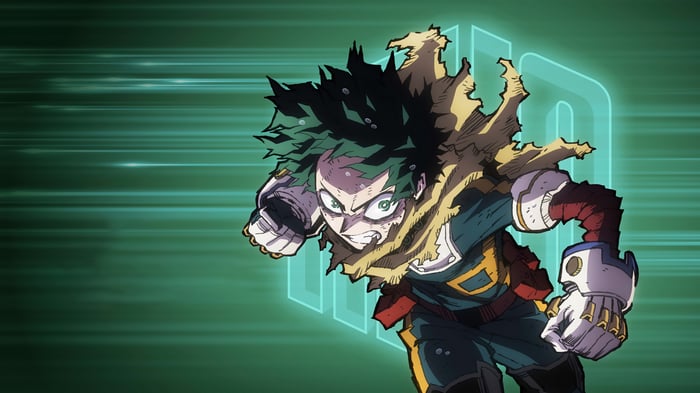 Izuku Midoriya in My Hero Academia 4K