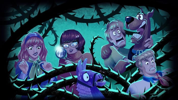 Scooby-Doo and Mystery Inc. in Fortnite 4K