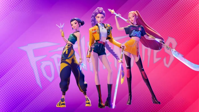 Fortnite K-Pop Demon Hunters Zoey Rumi Mira 4K