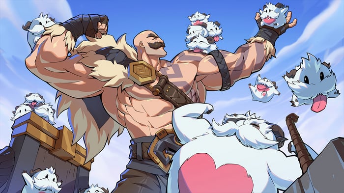 Braum and Poros in 4K