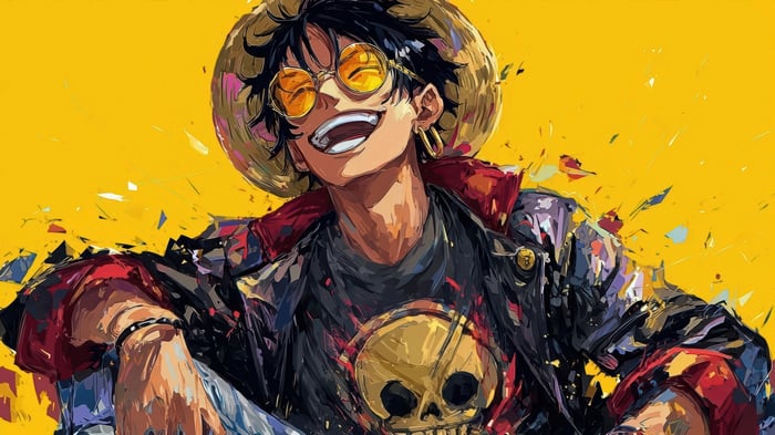 Monkey D. Luffy in One Piece 4K