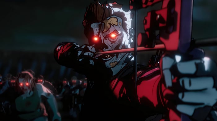 Hawkeye in Marvel Zombies 4K