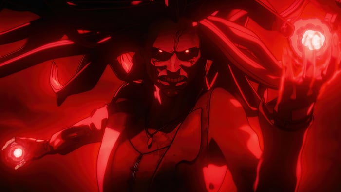 Scarlet Witch in Marvel Zombies 4K