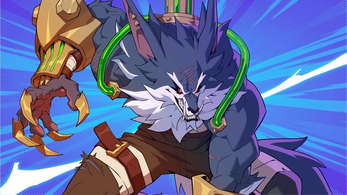Warwick from League of Legends in 4K