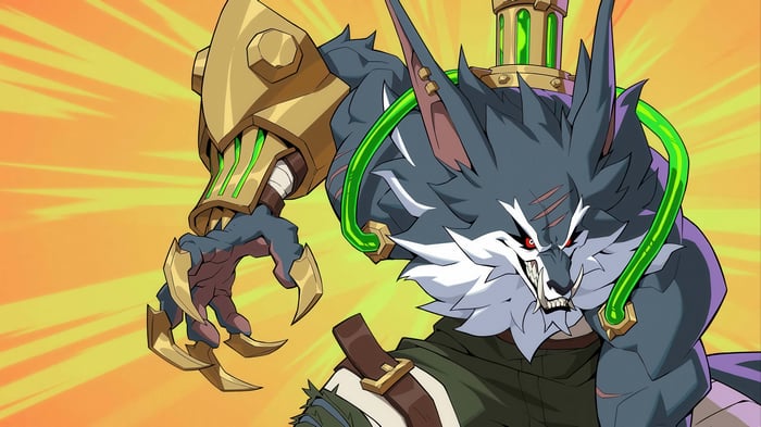 Warwick from League of Legends in 4K