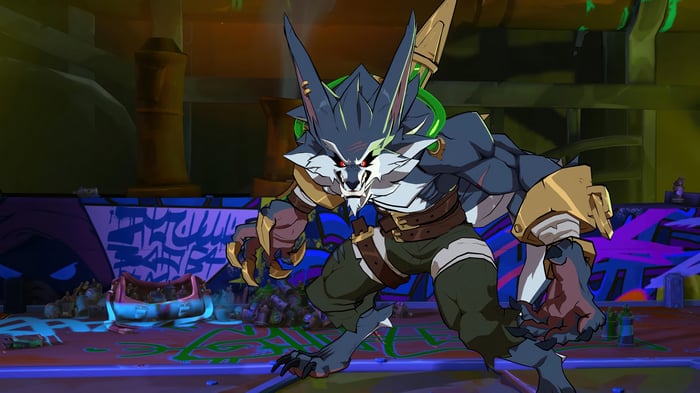 Warwick from League of Legends in 4K
