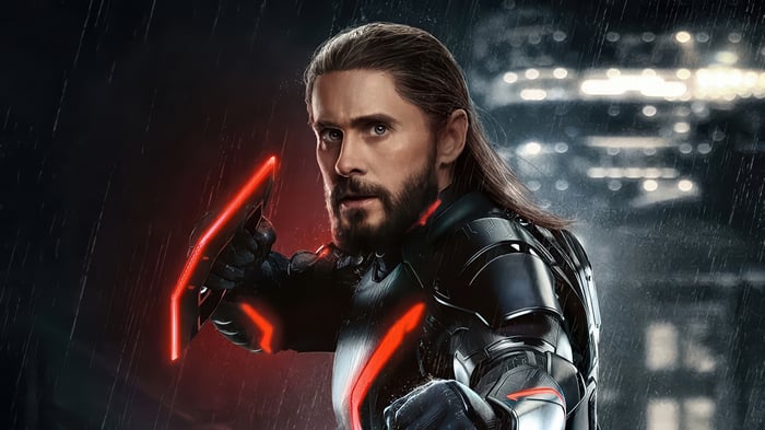Jared Leto as Tron: Ares in 4K