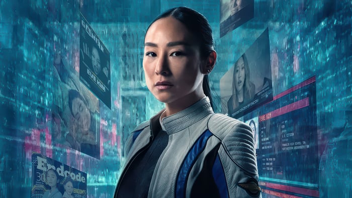 Greta Lee in Tron: Ares 4K
