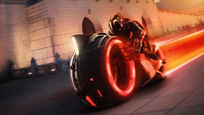 Tron: Ares Light Cycle 4K