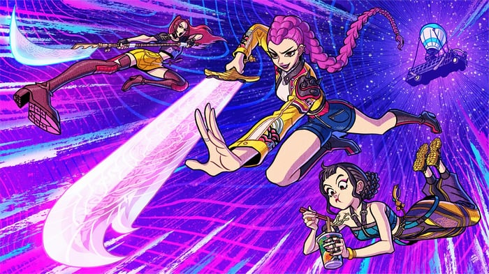 Fortnite KPop Demon Hunters Rumi Mira Zoey 4K
