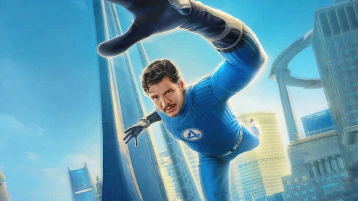 Mister Fantastic in The Fantastic Four: First Steps 4K