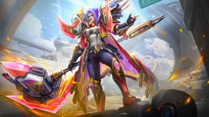 Hilda from Mobile Legends in 4K