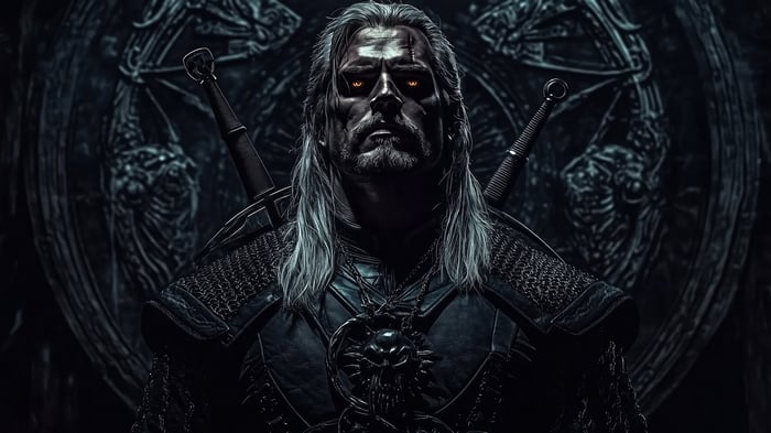 Geralt of Rivia from The Witcher 4K