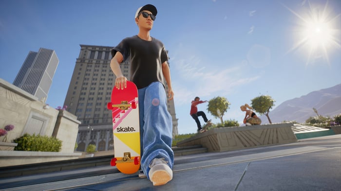 Skate. Video Game 4K