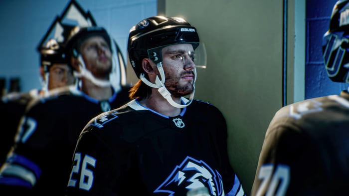 NHL 26 Hockey Players in Uniform
