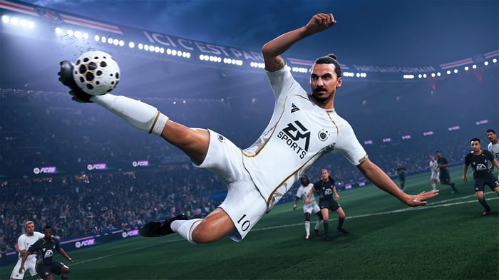 EA Sports FC 24: Zlatan Ibrahimović in Action