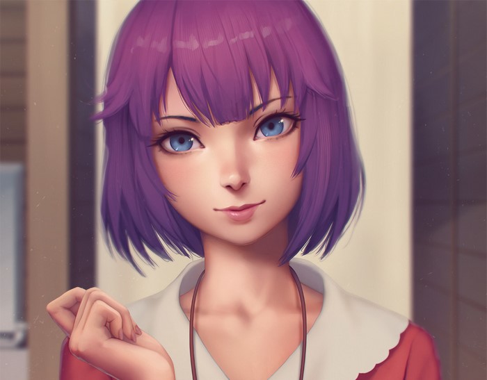 Hitagi Senjougahara from Monogatari Series