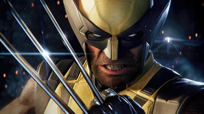 Wolverine from Marvel in 4K