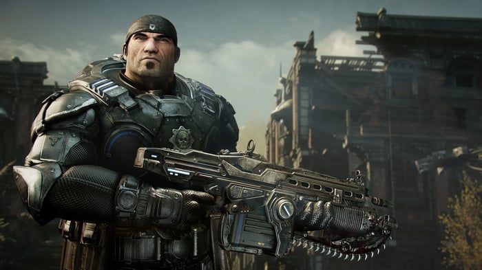 Marcus Fenix from Gears of War 4K