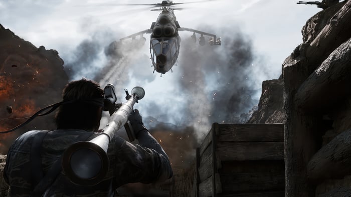 Metal Gear Solid Delta: Snake Eater Helicopter Attack 4K