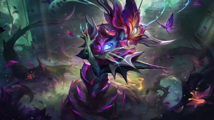 Lissandra Flora Fatalis Splash Art 4K