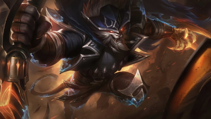 High Noon Rengar Splash Art from League of Legends
