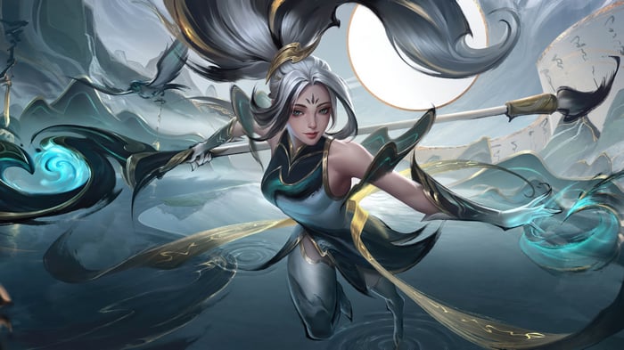 Janna Calligraphia Splash Art 4K