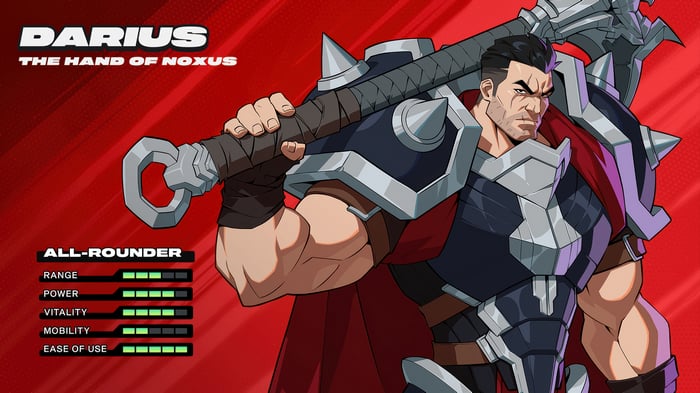 Darius The Hand of Noxus from League of Legends 4K