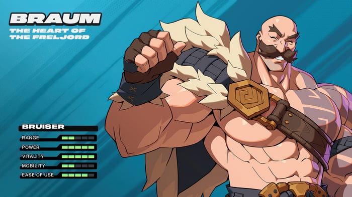 Braum The Heart of The Freljord 4K