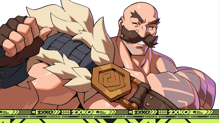 Braum from League of Legends in 2XKO 4K