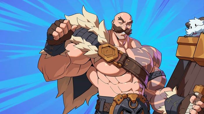 Braum from League of Legends 4K