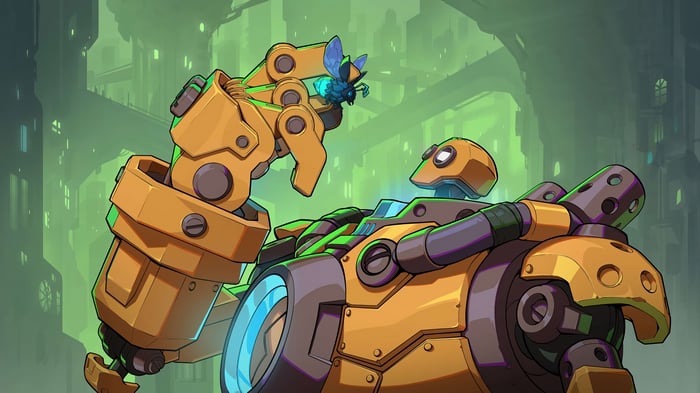 Blitzcrank from League of Legends 4K