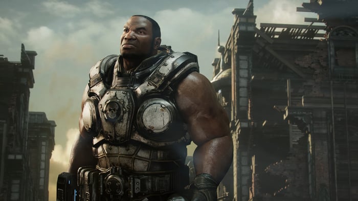 Augustus Cole from Gears of War: Reloaded 4K