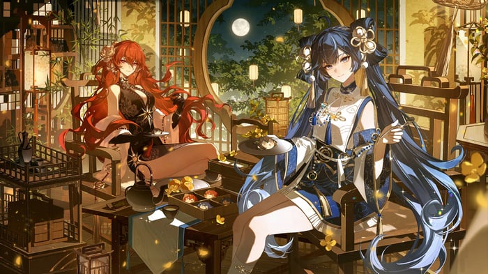 Iuno and Augusta from Wuthering Waves