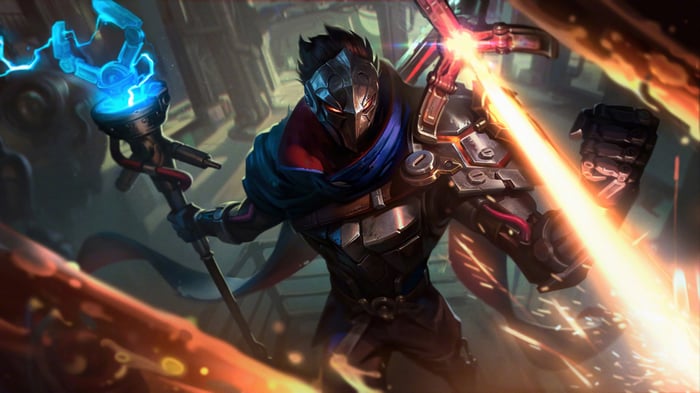 Viktor from League of Legends in 4K