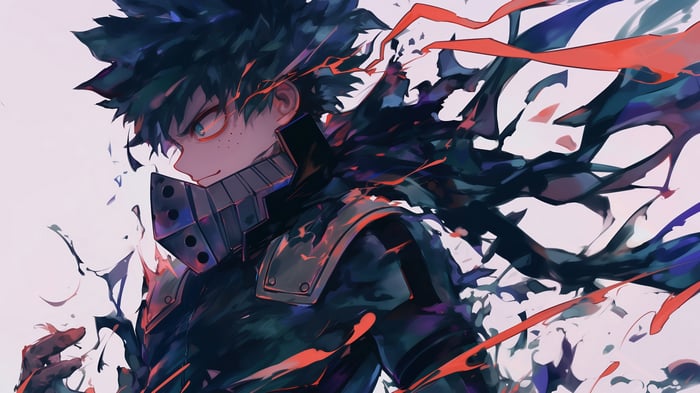 Izuku Midoriya in My Hero Academia 4K
