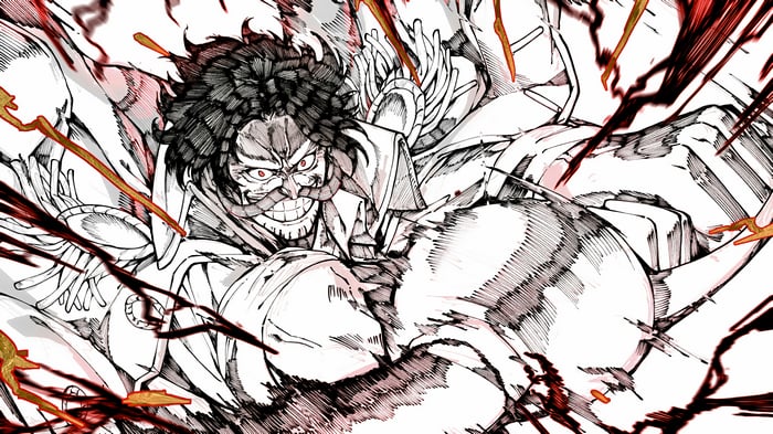 Gol D. Roger in One Piece 4K
