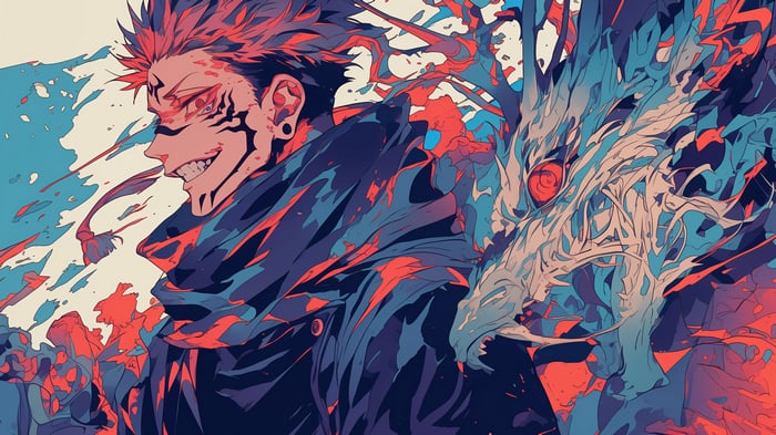 Ryomen Sukuna from Jujutsu Kaisen 4K