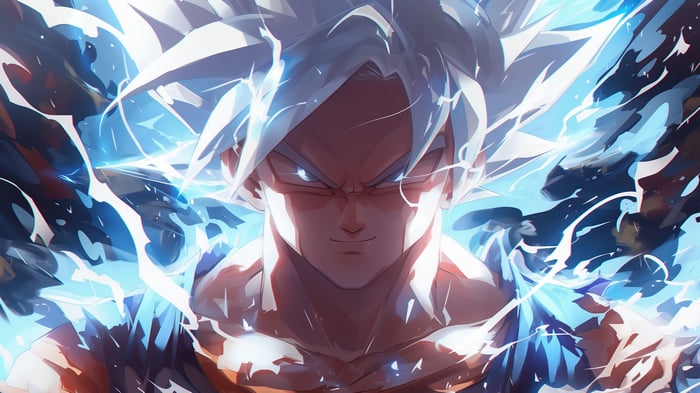 Goku in Ultra Instinct 4K