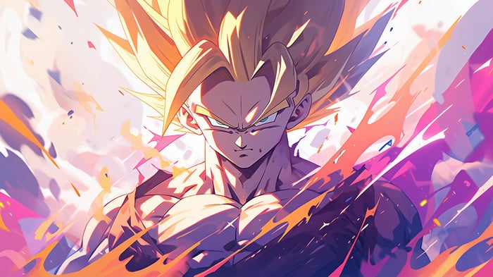 Goku Super Saiyan 4K