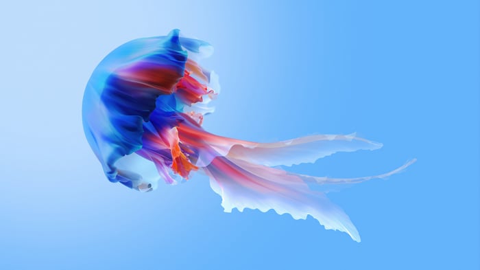 Digital Art Jellyfish 4K