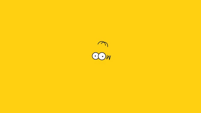 The Simpsons Homer Simpson Eyes 4K