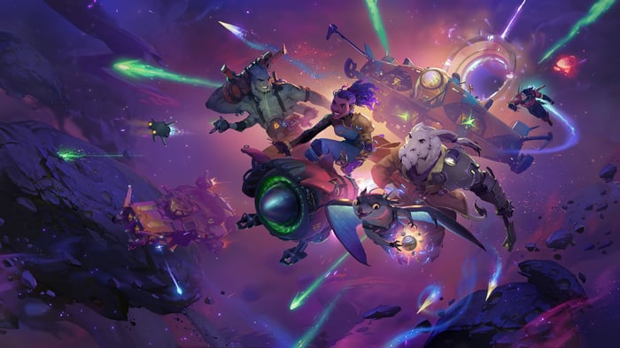Wildgate Video Game Characters in Space