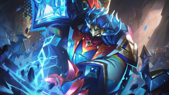 Bard Mystical Herald League of Legends Splash Art 4K