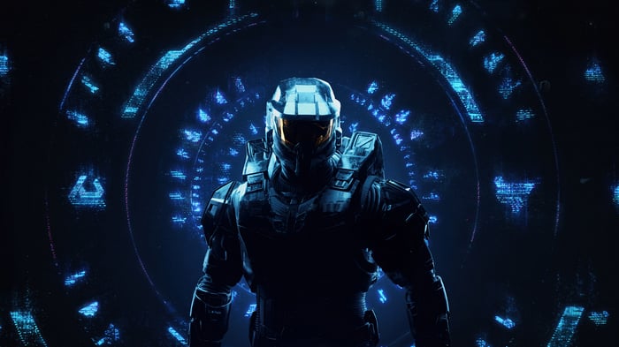 Master Chief in Halo 4K