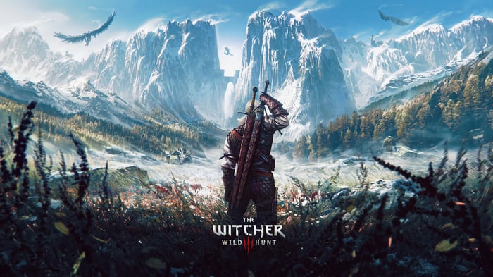 Geralt of Rivia in The Witcher 3: Wild Hunt 4K