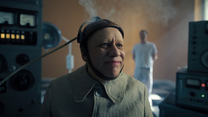 Uncle Fester in Wednesday Series 4K