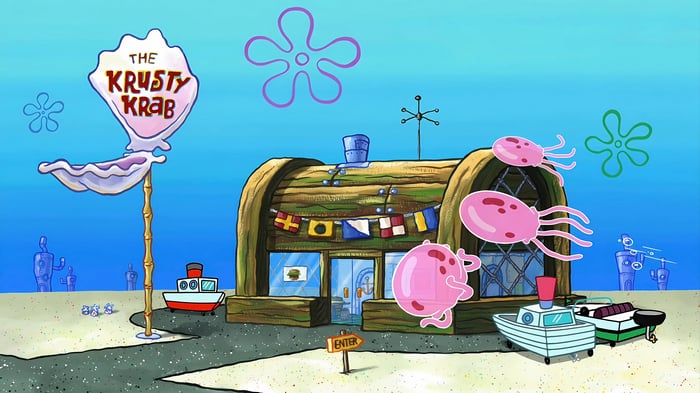 The Krusty Krab from SpongeBob SquarePants 4K